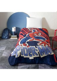 Resim Lisanslı Spiderman Block Tek Kişilik Battaniye 000000001000049690 Çok Renkli 