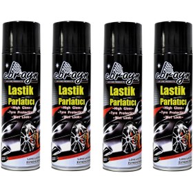 Resim midline Premium Lastik Parlatıcı Tampon Parlatıcı Koruyucu Ebrayn Aerosol Sprey 500 ml 4 adt midline 