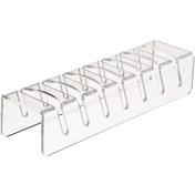 Resim Konesam Akrilik Şapka Depolama Rafı - 7 Adet Şapka Beyzbol, Düz Taban, Koyu, Sürücü Saklar - Odalar, Dolaplar, Mağazalar İçin - Şeffaf 2'li Paket Diğer 