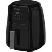 Resim Az Yağlı Siyah Pişirici, Sağlıklı ve Pratik, Hızlı Kullanım 