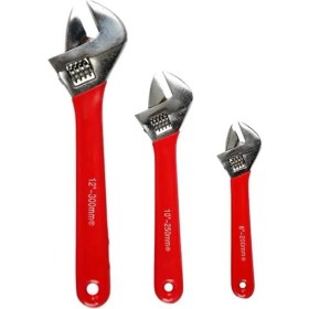 Resim 10'' Inç 250 mm Izoleli Kurbağacık Ingiliz Anahtarı ( Lisinya ) 