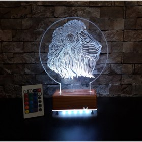 Resim Vipyol Doğum Günü Hediyesi Aslan Masa Lambası Gs Gece Lambası 