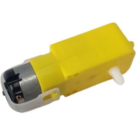 Resim Arduino Projeleri 6 Volt 250 Rpm Redüktörlü Dc Sarı Motor 