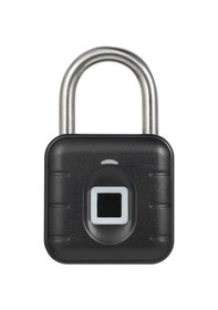 Resim Samdoo Zinc Alloy Akıllı Parmak İzi Kilit, Tuya App İle Kontrol, 10 Parmak İzi Depolama, Ip67 Su Geçirmez, Siyah, Pil İle Teslim 