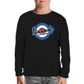 Resim Vespa - Lexington Siyah Çocuk Sweatshirt 