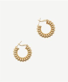 Resim Yargıcı Dokulu Gold Küpe 26ykbj8012x 630 Renkli 