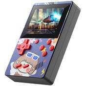 Resim Leezsing X50 Taşınabilir Oyun Konsolu - 2.6" Ekran, 500 Klasik Oyun, Av Bağlantılı, Mor Renk 