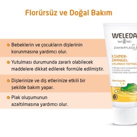Resim Weleda Bebek ve Çocuklar İçin Organik Diş Macunu 50ml 
