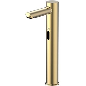 Resim Gpd Fotoselli Set Üstü Gold Altın Lavabo Bataryası (Çift Su Girişli) Flb07-A 