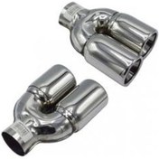 Resim Çiftli M Model Krom Egzoz Ucu 76 100 800-002lr 