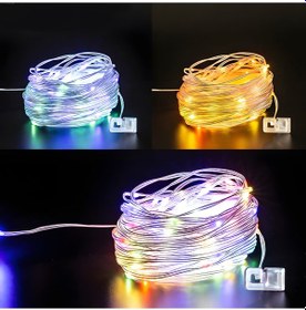 Resim İdragon D88-2 Güneş Enerjili Kamp Lambası Rgb Işıklı, 4500mah Powerbank, 10m Işık Dizisi, Type-c Sarı 