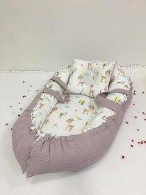 Resim Pikeli ve Ponponlu, Babynest/ana Kucağı/anne Yanı 