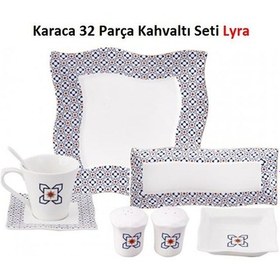Resim Karaca Lyra 32 Parça Kahvaltı Seti 