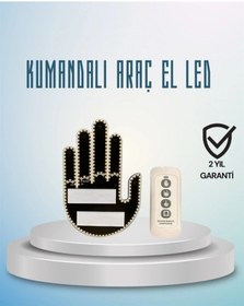 Resim Bfs Aracınız İçin Eğlenceli Ve Güvenli İletişim: Led Jest Lambası, Uzaktan Kumandalı, Kolay Montaj Çok Renkli 