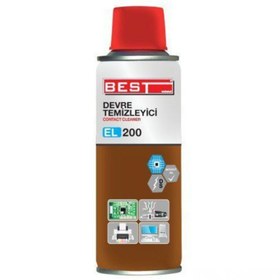 Resim Best Elektronik Kart Devre Oksit Temizleyici Sprey Yağsız 200 Ml 
