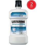 Resim Listerine Advanced White Ağız Bakım Suyu 2 x 250 ML 