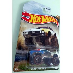 Resim Hot Wheels Olds 442 W-30 (Off Road Mudd Runners 3/5) (Uzun Kart) 