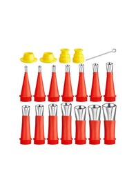 Resim Tangshopping Banyo Mutfak Kapıları Windows Lavabo Için 19 Adet Kalafat Son Işlem Seti 