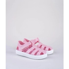 Resim Igor S10289-010 Nıco Pembe Sandalet Yaz Sezonu İçin Erkek Çocuk Suni Deri Tabanlı Tasarım 