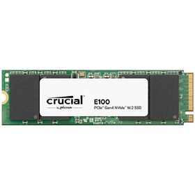 Resim Crucıal Ct1000e100ssd8, E100, 1tb, 5000/4500, Gen4, Nvme Pcıe M.2 2280, Ssd 