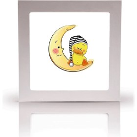 Resim Gökyüzü Panel Genç Odası AVIZE-60 cm x 60 cm -54WATT-LED-6500 Kelvin (Beyaz)-Genç Odası Avize Modelleri-Çocuk Avizeleri 