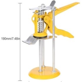 Resim Seramik Seviye Belirleme Kaldıraç Aparatı Metal Gövde 3 Kızaklı 