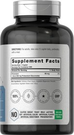 Resim Horbäach Chelated Potassium Gluconate 595 mg 300 Caplets 