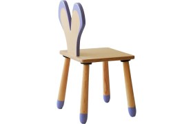 Resim Wood & Joy Doğal Ahşap Renkli Çocuk Sandalye Fare 