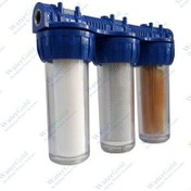 Resim Kireç Giderim Ve Su Arıtma Filtre Sistemi Blok Karbon Ve Reçine (483562076) 