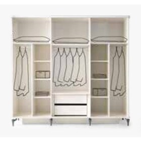 Resim Aby Ekru - Füme Hazal Yatak Odası Takımı 