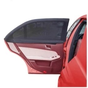 Resim Markaflex Araç Oto Yan Cam Güneşlik Örtü Perde Kılıf Güneşliği Araba Araç Arka Yan Cam Için Güneşlik 2 Adet 