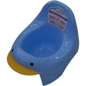 Resim Erkek Çocuk Lazımlık Mavi Ördek Mavi 