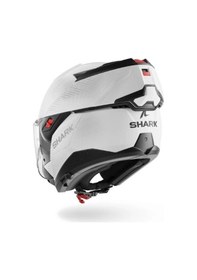 Resim Shark Oxo Sp Lyne Mat Çene Açılır Kask Beyaz 