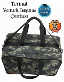 Resim SEVBAGS SEFERTASI YEMEK TAŞIMA TERMAL TERMOS ÇANTA 