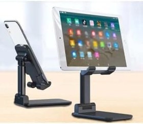 Resim Premium Ticaret Katlanabilir Masaüstü Telefon Ve Tablet Tutucu 