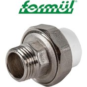 Resim Formül PPRC Dış Dişli Oynar Başlı Rakor (ÇAP SEÇİN) 