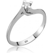 Resim Tektaş Pırlanta Yüzük - 0,07 Karat 14 Ayar 