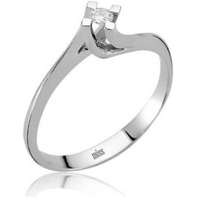 Resim Tektaş Pırlanta Yüzük - 0,07 Karat 14 Ayar 