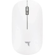 Resim Torima Tm-19 Beyaz Çift Modlu Sessiz Kablosuz Mouse Fare 