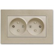 Resim STOREMAX trendflare Novella Ikili Toprakli Priz Çarpma Karşıtı Çocuk Korumalı modasplash 1175260 