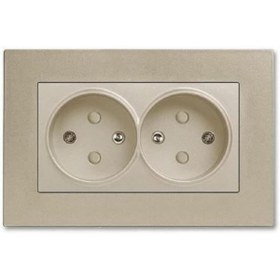 Resim STOREMAX trendflare Novella Ikili Toprakli Priz Çarpma Karşıtı Çocuk Korumalı modasplash 1175260 