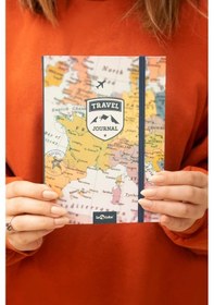 Resim Seyahat Defteri Esnek Travel Journal Çok Renkli 
