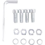 Resim Sedipiitous 2x 7 Inç Çift Renkli 100W LED Iş Işık Çubuğu Floş Montaj Sis Lambası (Yurt Dışından) 