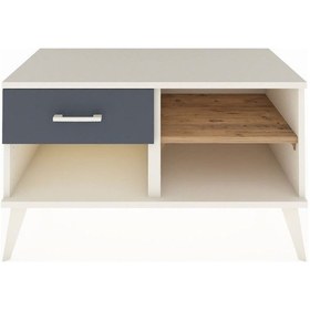 Resim Hyperion Şifonyer Tek Raflı Tek Çekmeceli 88x44x48 Aytaşı-çam/antrasit Çam/antrasit 