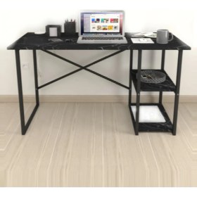 Resim Sadeceonda SiyahÇalışma MASASI-120 cm 