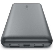 Resim Belkın 10k Usb-a & C 15w 10.000 Mah Taşınabilir Şarj Cihazı Uzay Grisi Uzay Grisi 
