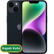 Resim Apple iPhone 14 YD Sıfır Kapalı Kutu | 128 GB Siyah 