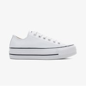 Resim Converse Chuck Taylor All Star Leather Platform Kadın Siyah Sneaker 561680c 