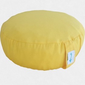 Resim Mirzade Yuvarlak Puf Minderi 45x45-sarı Diğer 