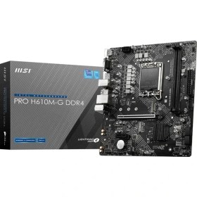 Resim MSI PRO H610M-G Intel H610 3200 MHz DDR4 Soket 1700 mATX Anakart 